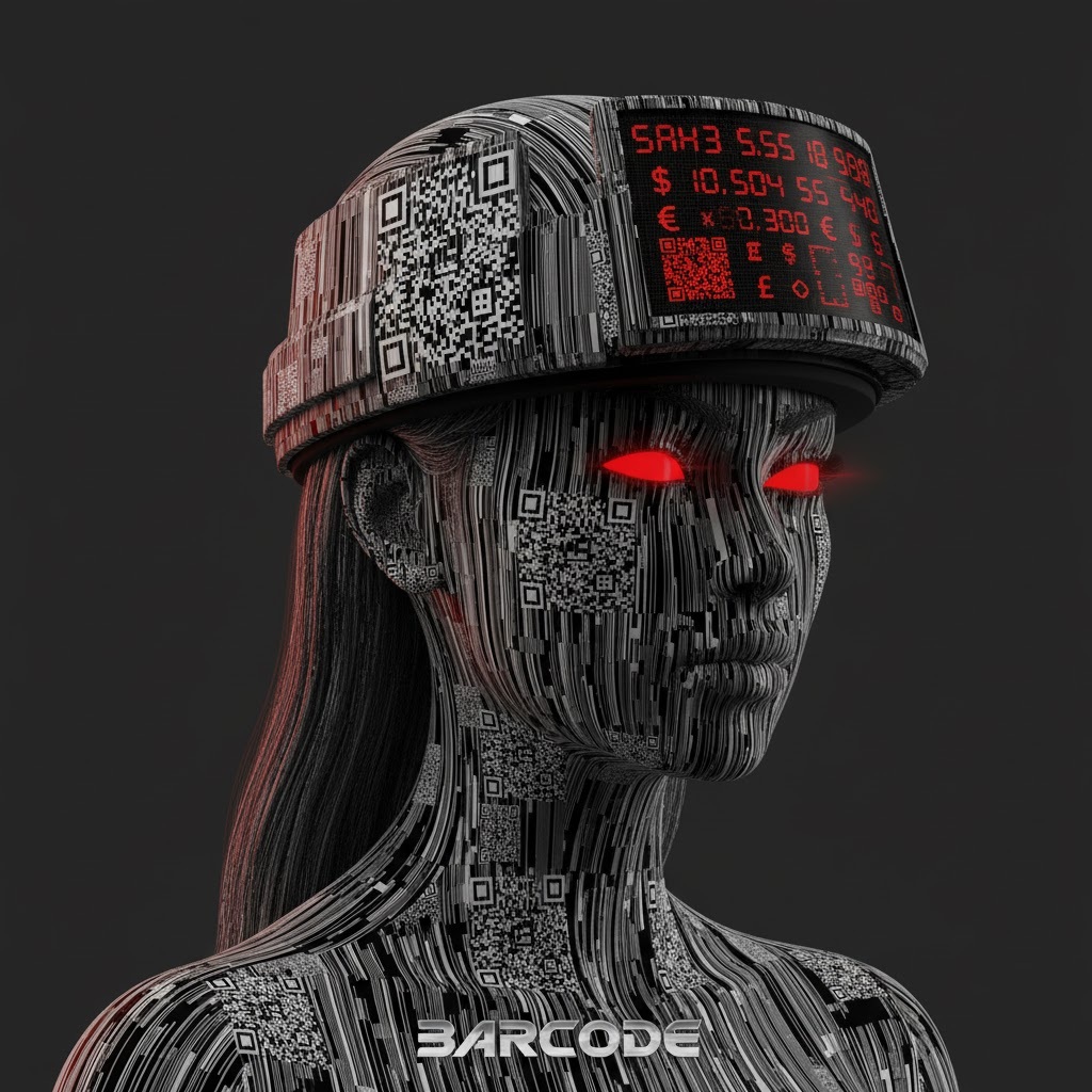 Barcode (barcode) Farcaster social identity (Fname handle) PFP